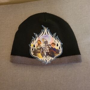 Winter Knit Beanie Hat Star Wars Clone Wars Boys Youth Kids Size 4-16